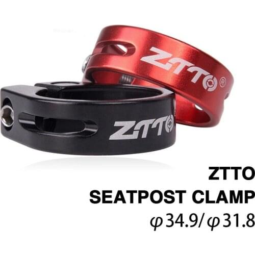 Bicycle Parts MTB Road Bike Seatpost Clamp 31.8 / 34.9mm Cycling Seat Post Tube Clip Quickly Aluminium Alloy