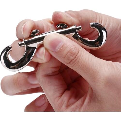 1PC Sliver Metal Belt Restraint Handcuff Collar Slave Bondage Hook Convenient Connection Lock Sex Toy Couple Game Adult Products