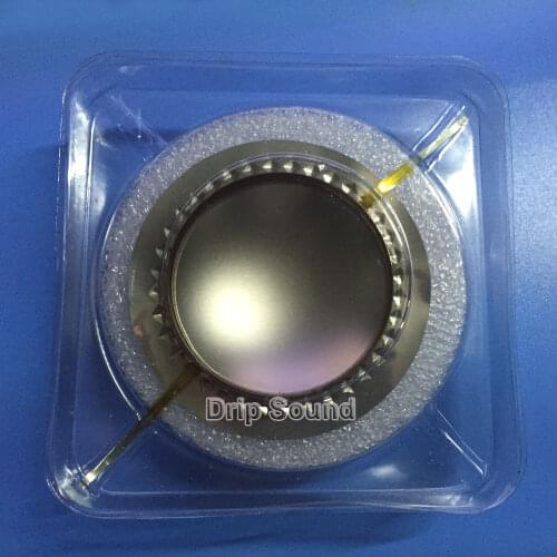 2pcs 44.5mm 44.4mm Tweeter Voice Coil Horn Speaker Treble Titanium Film Diaphragm Drive Head Repair Parts #1