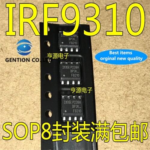 20Pcs F9310 IRF9310 IRF9310TRPBF SOP-8 P-channel FET in stock 100% new and original