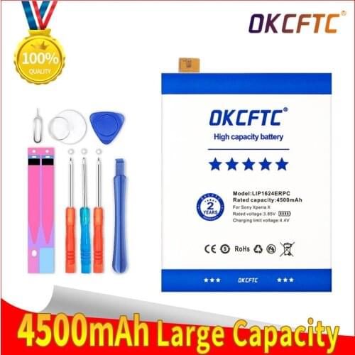 OKCFTC Battery for Sony XPERIA X PERFORMANCE F8131 F8132 4500mAh LIP1624ERPC