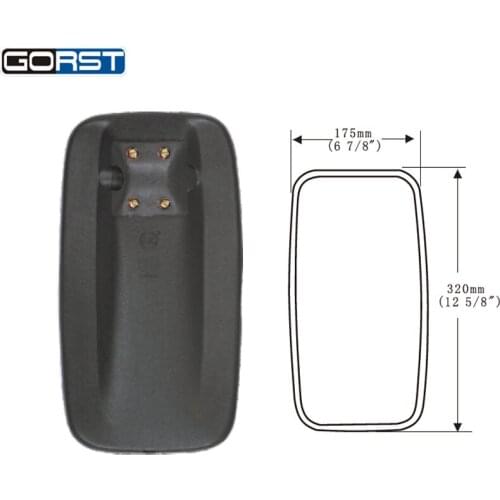 Accessories Car-Styling Reflector Rearview Mirror Side Mirror Exterior Assembly for Mitsubishi FK-414 FV Fuso 330 FAW series