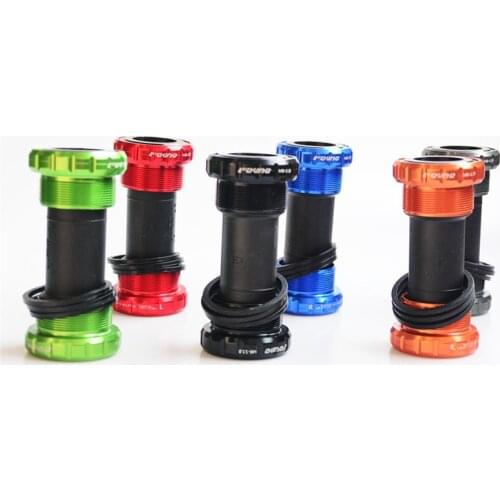 MTB Bike Bicycle Hollow Bottom Bracket Axis BB Cycling Aluminum Alloy Waterproof BSA 68/73mm Crank Set Axis Parts