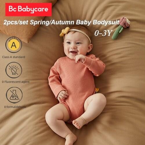 Боди с длинным рукавом для малышек Bc babycare China At AliExpress