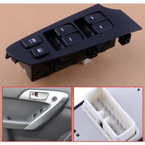 CITALL 14 Pin Car Power Window Switch 935701M100WK LH Left Door Driver Side fit for KIA Forte Cerato 2010 2011 2012 2013