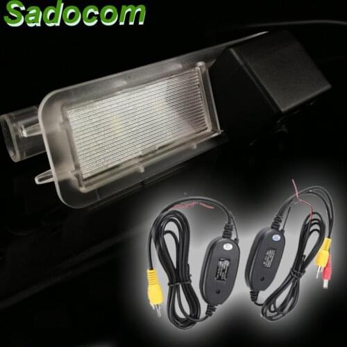 For Jeep Compass 2017 CCD Special Car Rear View Backup Camera Rearview Reversing Parking Accisstance Camera wireless monitor