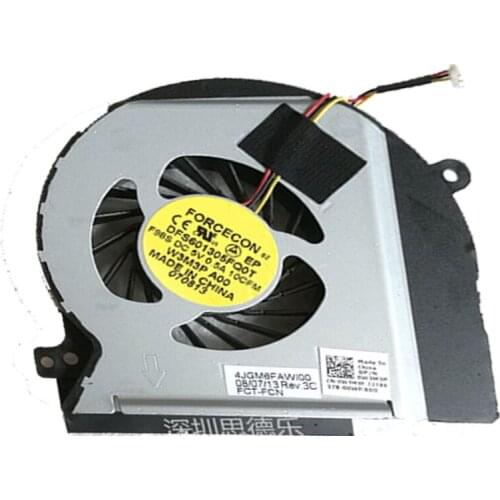 Laptop CPU Cooling Cooler Fan For Dell XPS 15 L501X L502X DFS601305FQ0T F98S DP/N 0W3M3P 3 Wires