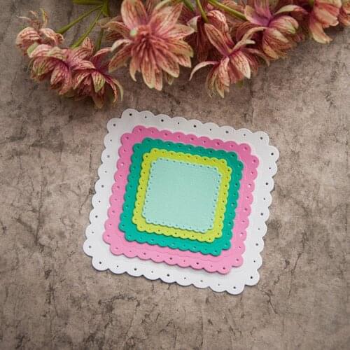 Carbon Steel Metal Cutting Dies Card Star Decorative Base Card Scrapbooking Die Cuts Greeting Card Decor Embossing Folder Cut