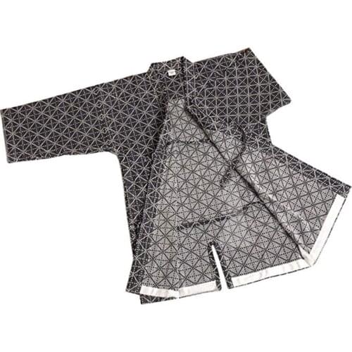 100% Cotton Mens Kendo Aikido Keikogi Hakama Martial Arts Jackets Top Wushu Costume Linen Shirts