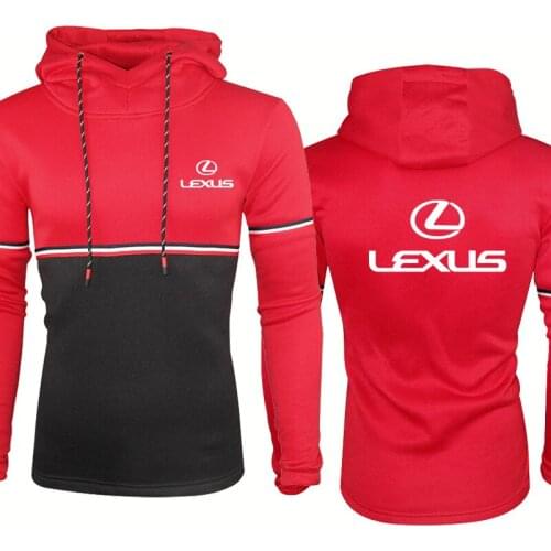 Casual Mens pullover Lexus Car Logo Printing Spring Autumn Mens Sweatshirt High Quality Cotton Mens hoodie