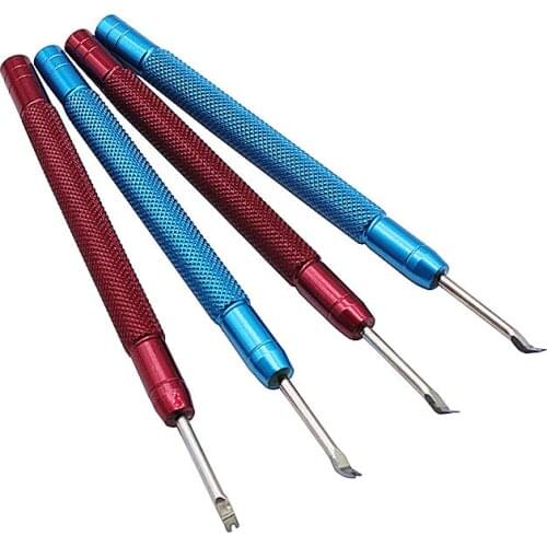 Red Blue Watch Repair Tool Kit Watch Hand Remover Manual Remover Needle Bar Replacement Watch Tools Accessories Stainless Steel