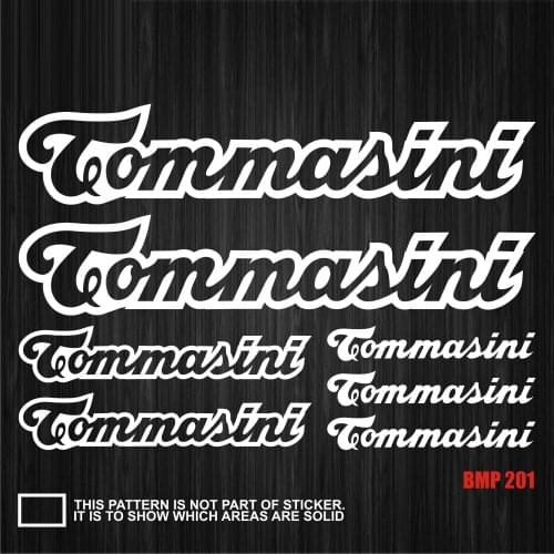 Road Bike Mountain Bike Bicycle Frame Stickers MTB Track Bike TT Bike Fat Bike Decal Reflective Stickers for TOMMASINI Stickers