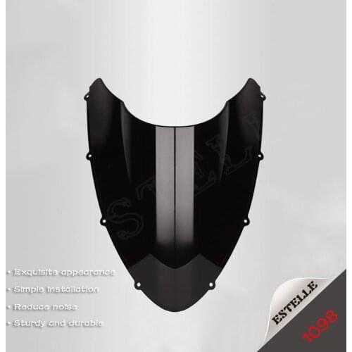 Motorcycle windshield front windshield deflector suitable for DUCATI 848 1098 1198 1098S 1198S