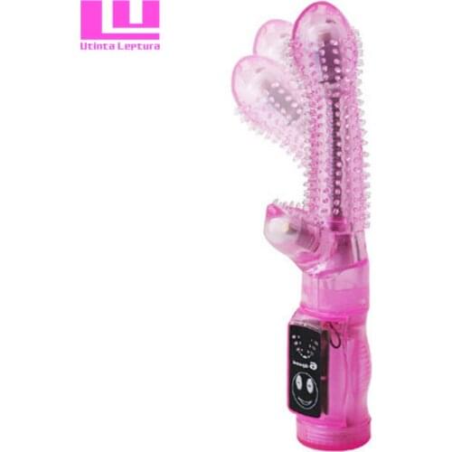 With Soft Spines Vibrators G-Spot Vibration Rotation Vibrators, 6 Speeds Waterproof Sexy Vibrating Vibe,Sex Toys, Sex Products