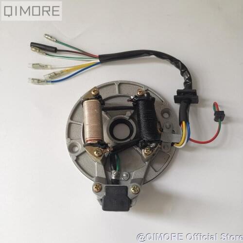 Magneto Stator for Motorcycle Jialing JH70 CD70 JD100 / 70 90 100cc Air Coolling Horizontal Engine