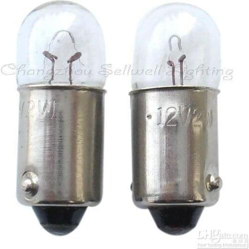 T10x25 GREAT!miniature light bulb A214 12v 2w ba9s sellwell lighting