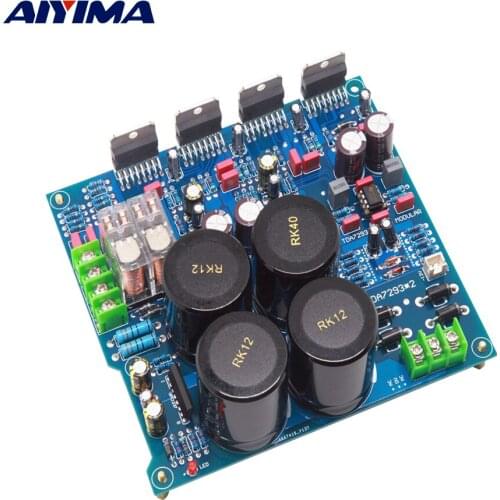 AIYIMA TDA7293 Power Amplifier Audio Board 2.0 Stereo Sound Amplifier Two Parallel HiFi Amplificador 130Wx2 Super 1969
