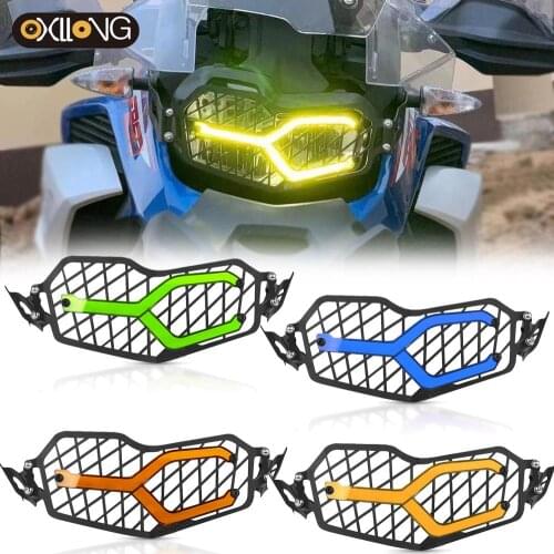 FOR BMW F850GS F850 GS F 850 GS ADVENTURE 2018 2019 2020 2021 Motorcycle Headlight Guard Grille Grill Cover Protector Aluminum