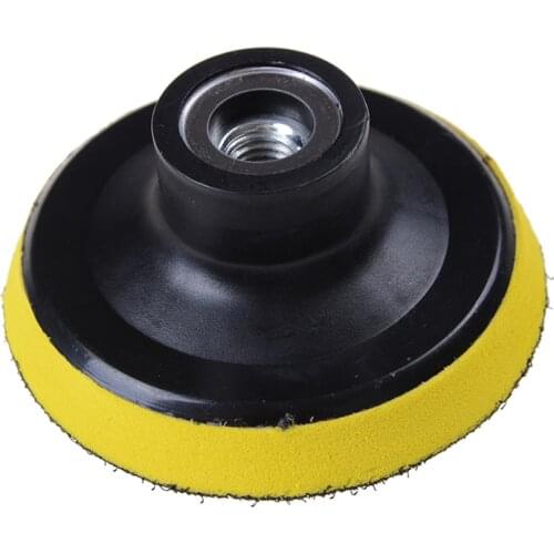 1 Piece Backing Plate 3 Inch Car M10 Backing Plate Pad Hook & Loop Polishing Buffing Pad Dia 80mm