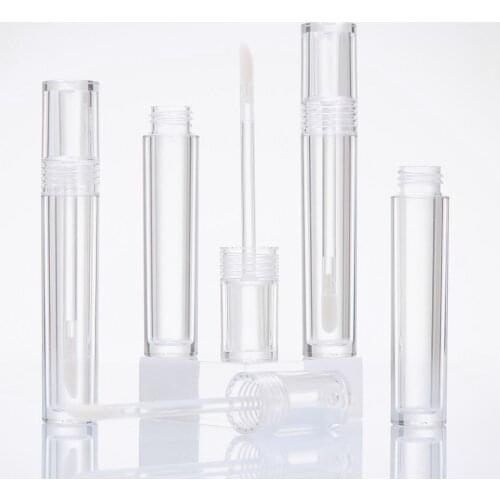 3pcs Reusable Empty Lip Gloss Tubes Containers Refillable Bottle