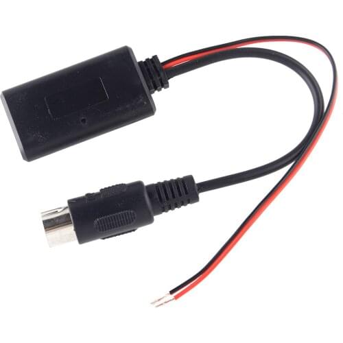Car Auto Replace Part Wireless Bluetooth Module Audio Adapter Cable Accessories Black fit for Kenwood 13-Pin CD Stereo