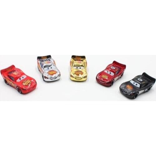 Disney Pixar Cars 5pcs Different Versions No.95 Lightning McQueen Diecast Metal Alloy Cars Model Kid Christmas Toys