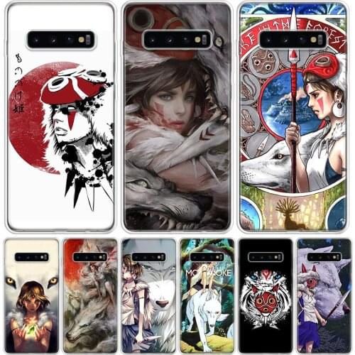 Princess Mononoke Hime Cover Phone Case For Samsung Galaxy A51 A71 A50 A10 A20E A30 A40 A70 M30S A01 A21 A6 A7 A8 A9 Plus + Coqu
