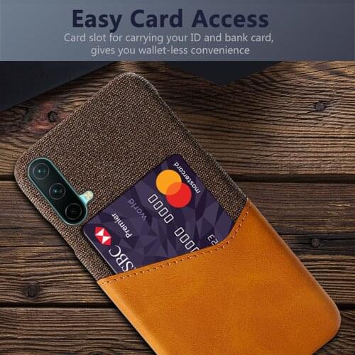 Card Slot Cover Business Case For OnePlus Nord CE N200 5G Coque Luxury PU Leather Funda For One Plus Nord Core Edition 5G Capa