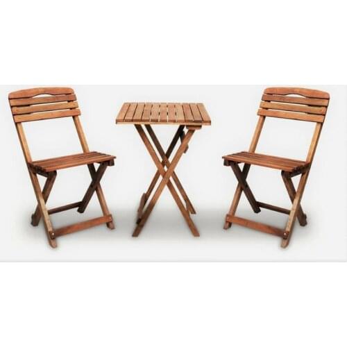 Decor Garden Kitchen Balcony Triple Bistro Set 2 Chairs 1 Table