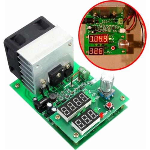 Constant current electronic load Discharge 9.99A 60W 30V battery Tester capacity tester for 18650 12V 24V battery