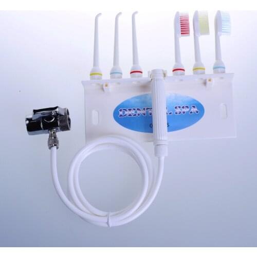 Dental Spa II Oral irrigator Spray Water Teethbrush -Bronze faucet diverter