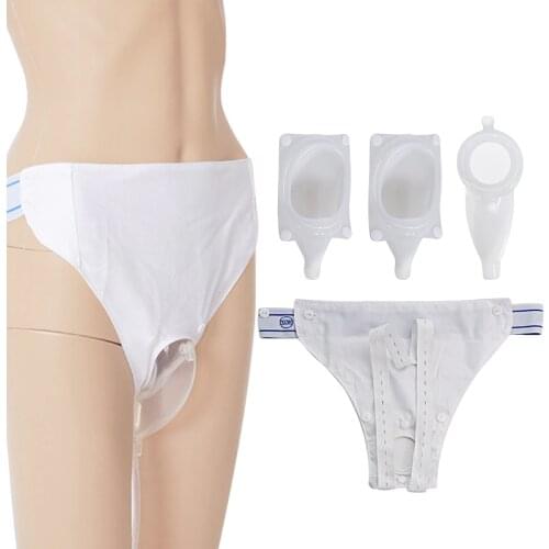 Urine Collector Reusable Silicone Adult Urine Bag For Urinary Incontinence Bedridden Patients Male Female Urination Catheter Bag