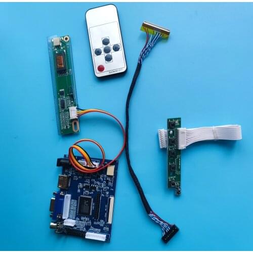 Kit Work for B141PW01 V2/V4/V3/V0/V1 1440x900 Controller Board Driver Panel 2AV DIY LVDS LCD Remote AV 30pin HDMI VGA Monitor