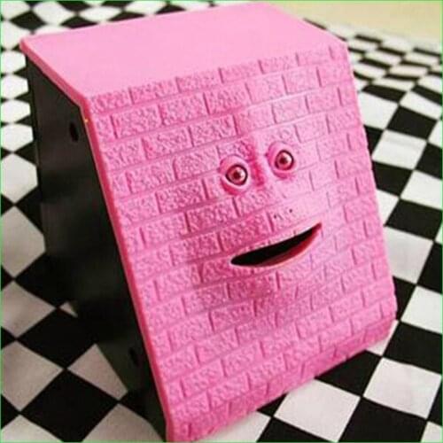Safe Box Trapezoid Alcancia Facebank Monky Money Box Chewing piggy bank Hucha Cute Coin Box For Money MONEY BOX Face Bank