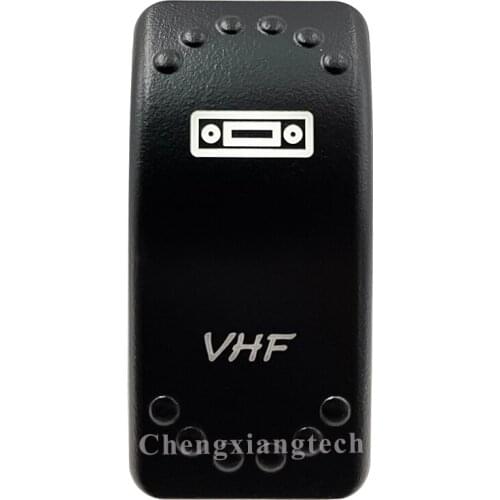 12v/24v Car Boat VHF Rocker Switch White Led 3 Pin SPST On Off Replacement for Carling ARB STYLE Waterproof IP66