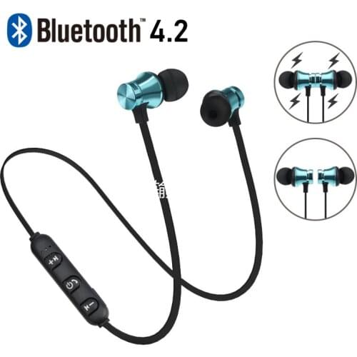 Magnetic Wireless Bluetooth4.2 Headset S8 Music Headset Neckband Sports Headset With Microphone For iPhone Xiaomi Headset