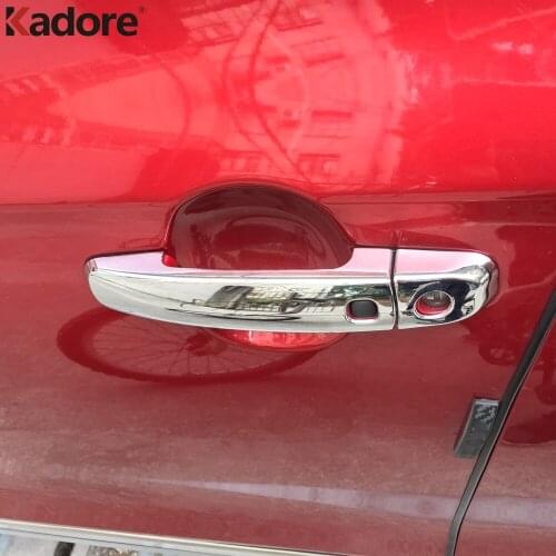 For Suzuki Sx4 Cross Sx4 Crossover 2014 2015 2016 Exterior ABS Chrome Door Handle Cover Car Styling Auto Accessories Trim