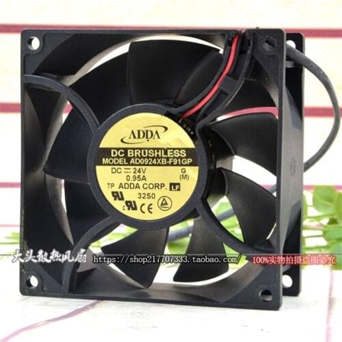 Original new 9038 9CM AD0924XB-F91GP 24V 0.95A inverter cooling fan