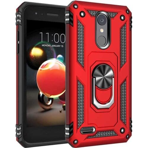 Luxury Heavy Duty Armor Shockproof Phone Case For LG Stylo 5 K40 LG aristo 2 aristo 3 Armor Case Hybrid Bumper Silicone Cover