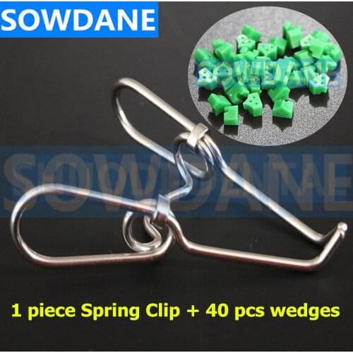 Dental Matrix Ring Spring Clip for Installation of Saddle Matrice Metal Ring Holder for Place Matrices Dental Teeth Separator
