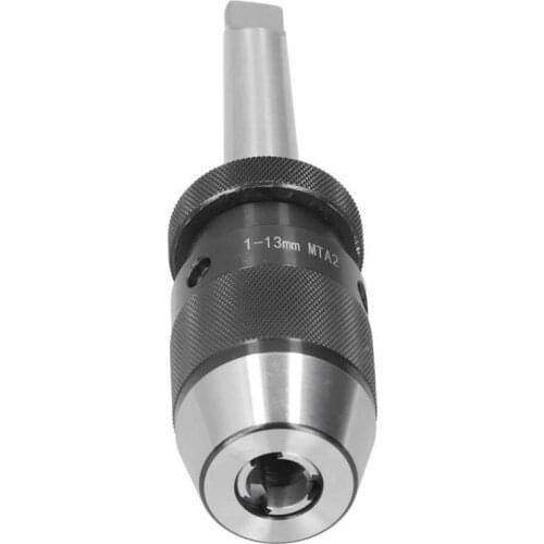 Drill Chuck Integrated Keyless Self-Locking Straight MT Morse Lathes Hand Tools 1-13mm-MTA2 chuck hex Lathes Supplies