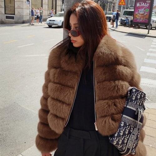 Warm Fur Coat Long Fluffy Fur Coat Winter Women Luxury Faux Fox Fur Parkas Furry Fake Fur Plus Size Fur Outerwear F2295
