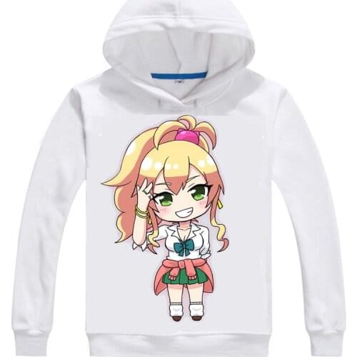 My First Girlfriend Is a Gal Hoodies Multi-style Hooded hoodie Hajimete no Gyaru Hajimete Junichi Hashiba Cosplay Sweatshirts