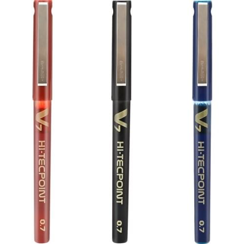 Japan PILOT BX-V7 Gel Pen V7 Direct-fluid-roller Pen 0.7mm Signing Pen Kawaii School Supplies Cute Pen 1PCS