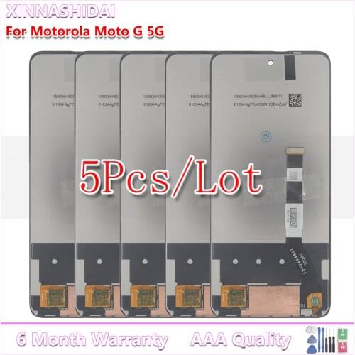 5PCS/lcd for motorola moto g 5g lcd display with touch screen Digitizer assembly for moto g5g lcd xt2113 lcd