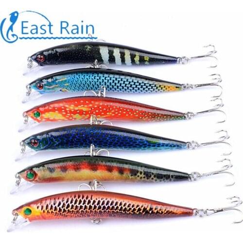 9.7cm 8.2g Painted Suspension Bait for Freshwater Saltwater Fishing Lure SP Minnow Artificial Hard Bait Free Shipping