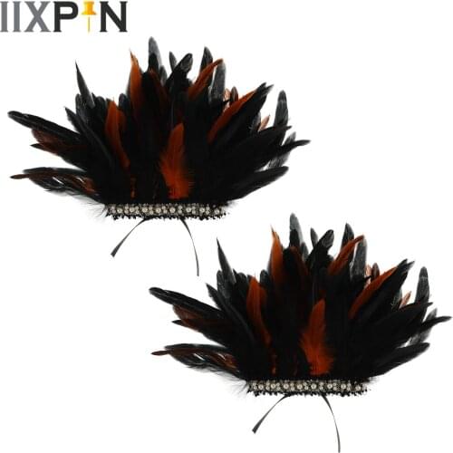 Gothic Natural Feather Epaulets Feather Shoulder Wrap Cape with Ribbon Ties Victorian Costume Decoration Feather Shrug Shawl