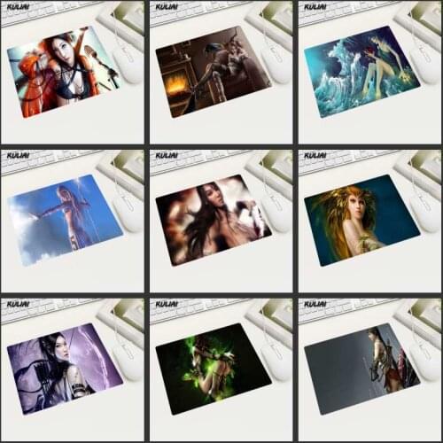 XGZ Creative Wallpaper Sexy Pretty Girl Mouse Pad Russia Free Shipping Rubber Game Player Laptop Gaming Computer Mouse Pads