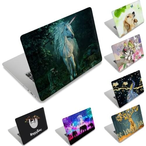 Laptop Cover Sticker Notebook Skin Laptop Skin Animal Pattern Notebook Stickers For Macbook Lenovo HP Asus Acer DELL