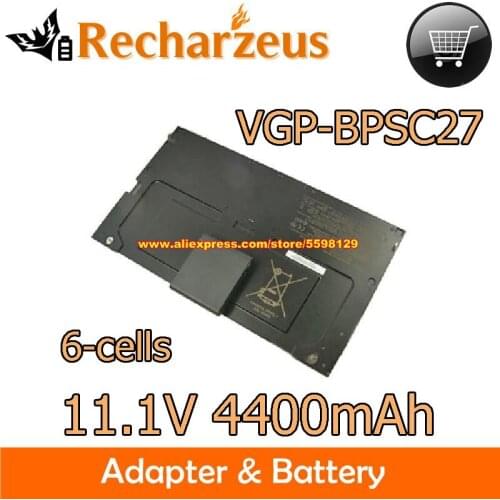 Sunshine 11.1V 4400mAh For SONY VGP-BPSC27 Laptop Battery VGP-BPS27/N VGP-BPS27/Q VGP-BPS27/X VGP-BPSC27 VGPBPS27 VGPBPS27/B